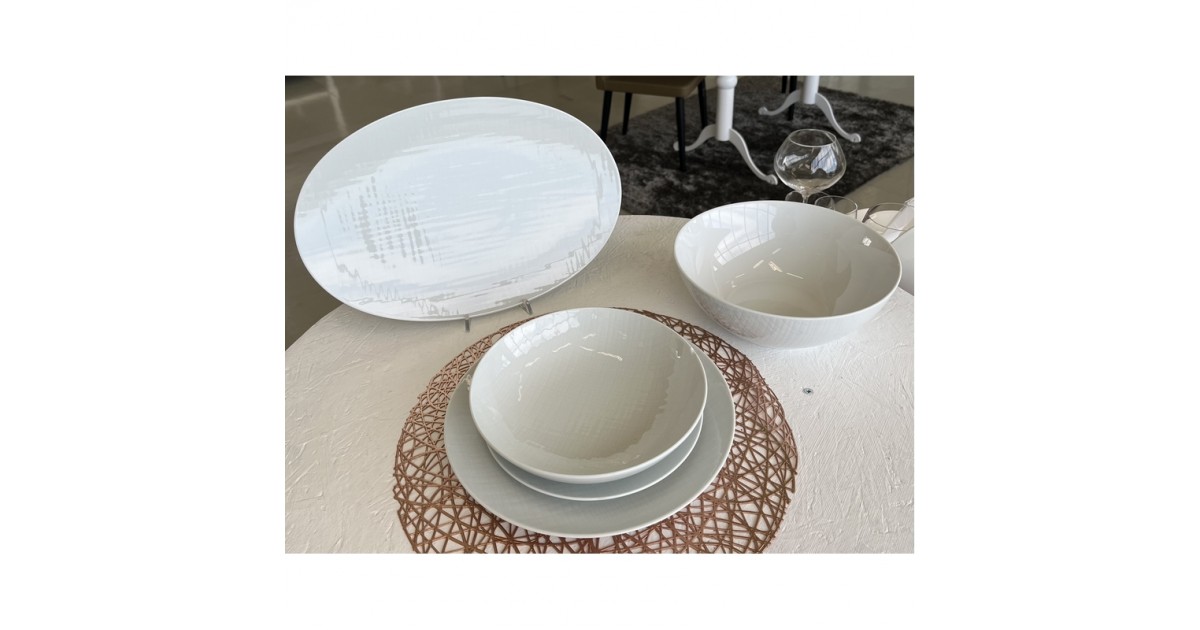 MESH WEISS SERVIZIO PIATTI DA TAVOLA 38 PZ ROSENTHAL