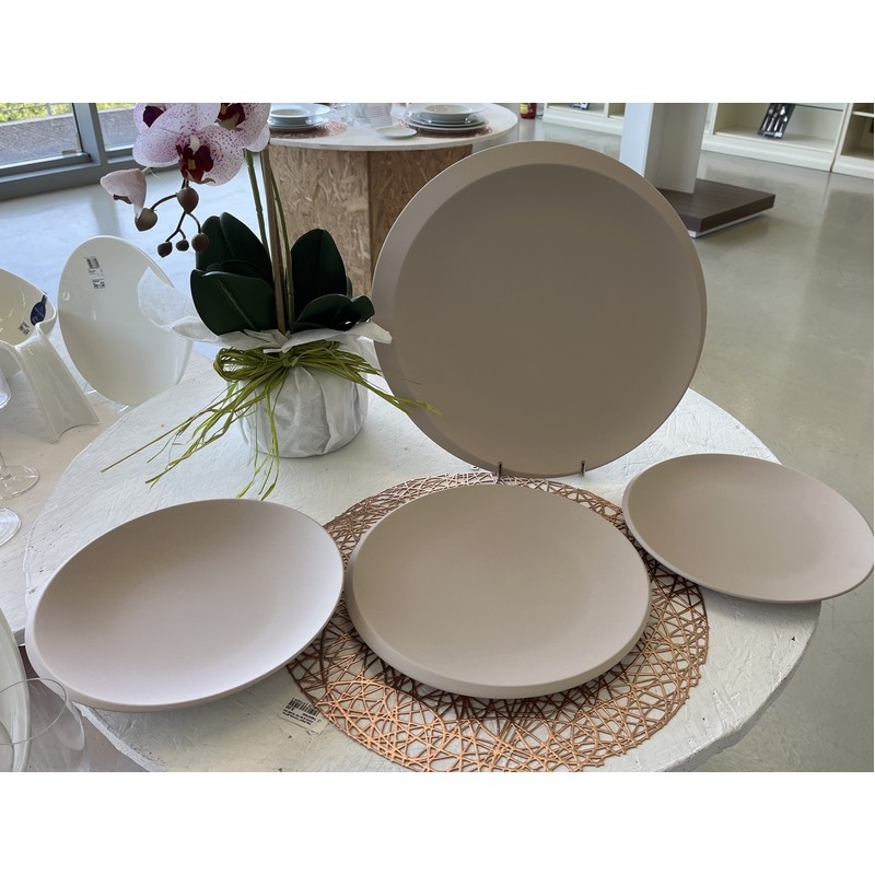 NEWMOON SERVIZIO PIATTI DA TAVOLA BEIGE DA 37 PEZZI VILLEROY BOCH